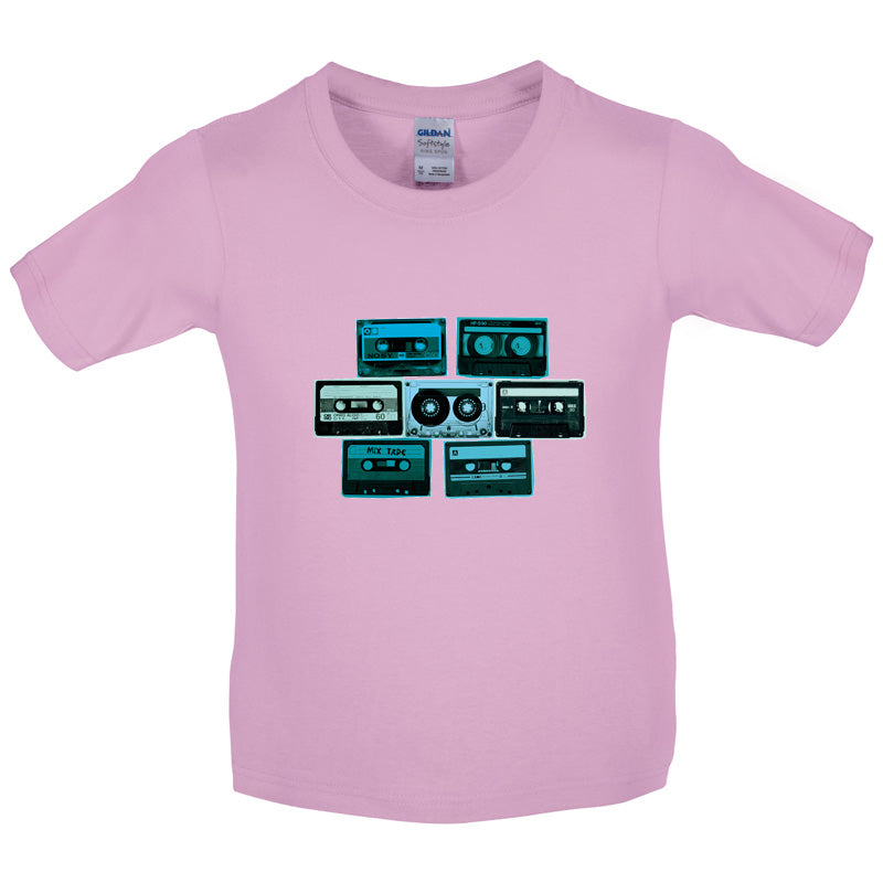 Cassette Tapes Kids T Shirt