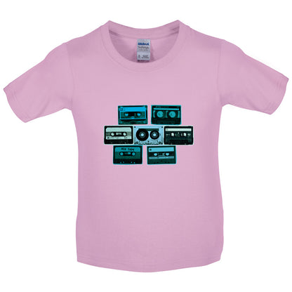Cassette Tapes Kids T Shirt
