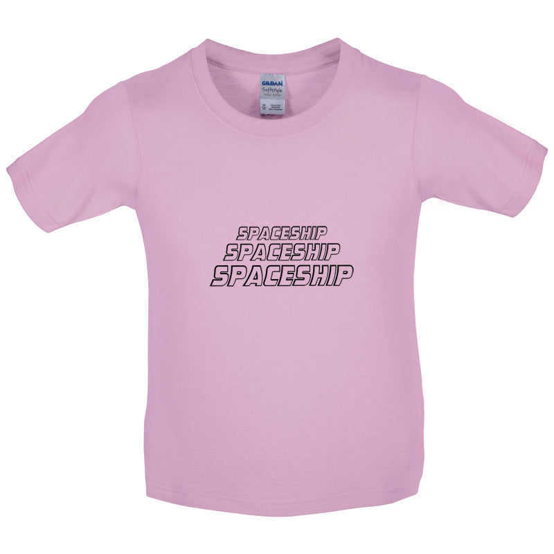 Spaceship Kids T Shirt