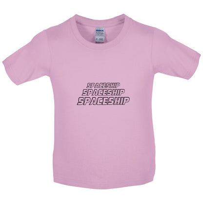 Spaceship Kids T Shirt