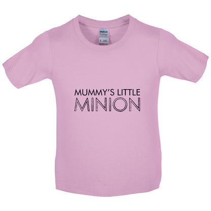 Mummy's Little Minion Kids T Shirt