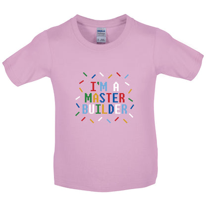 Master Builder Colour Kids T Shirt