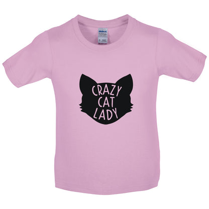 Crazy Cat Lady Kids T Shirt
