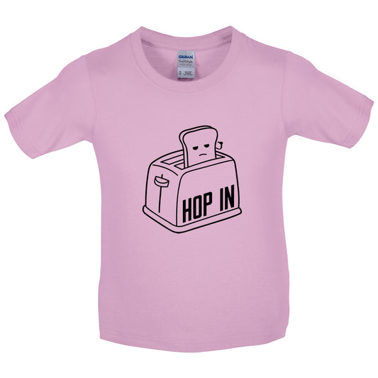 Toaster Hop In Kids T Shirt