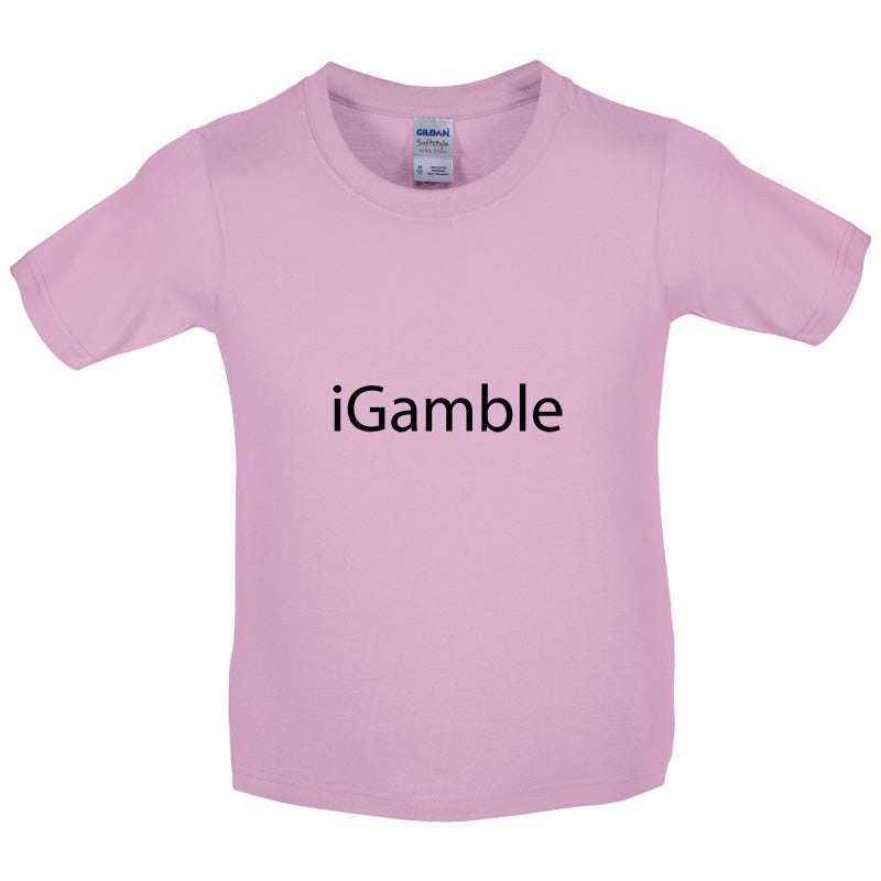 iGamble Kids T Shirt