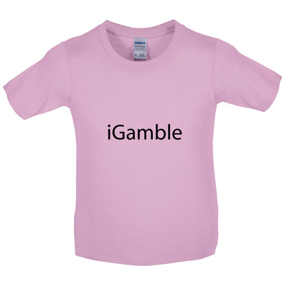iGamble Kids T Shirt