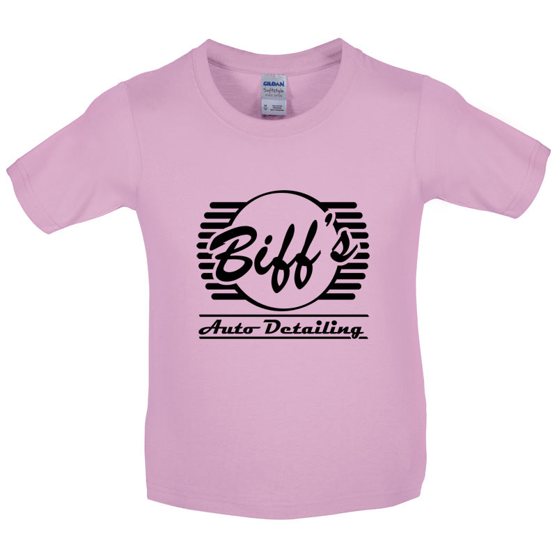 Biffs Auto Detailing Kids T Shirt