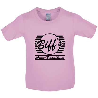 Biffs Auto Detailing Kids T Shirt