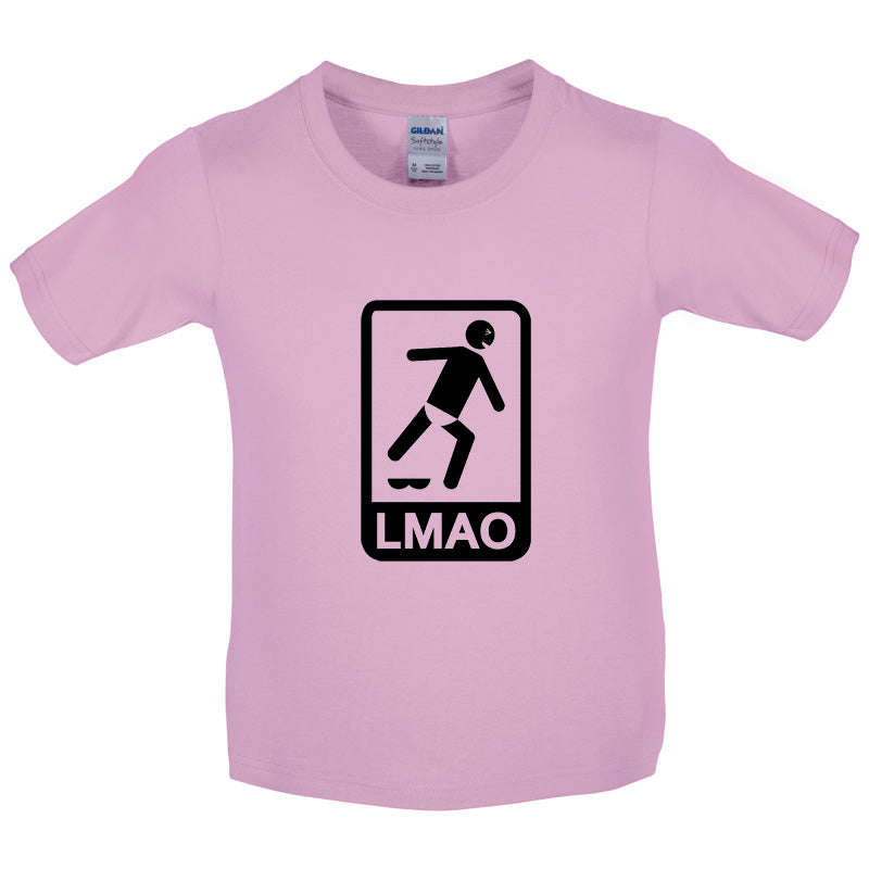 LMAO Sign Kids T Shirt