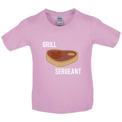 Grill Sergeant Kids T Shirt