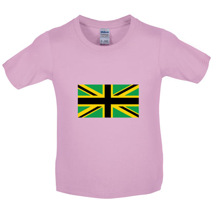 Jamaican Union Jack Kids T Shirt