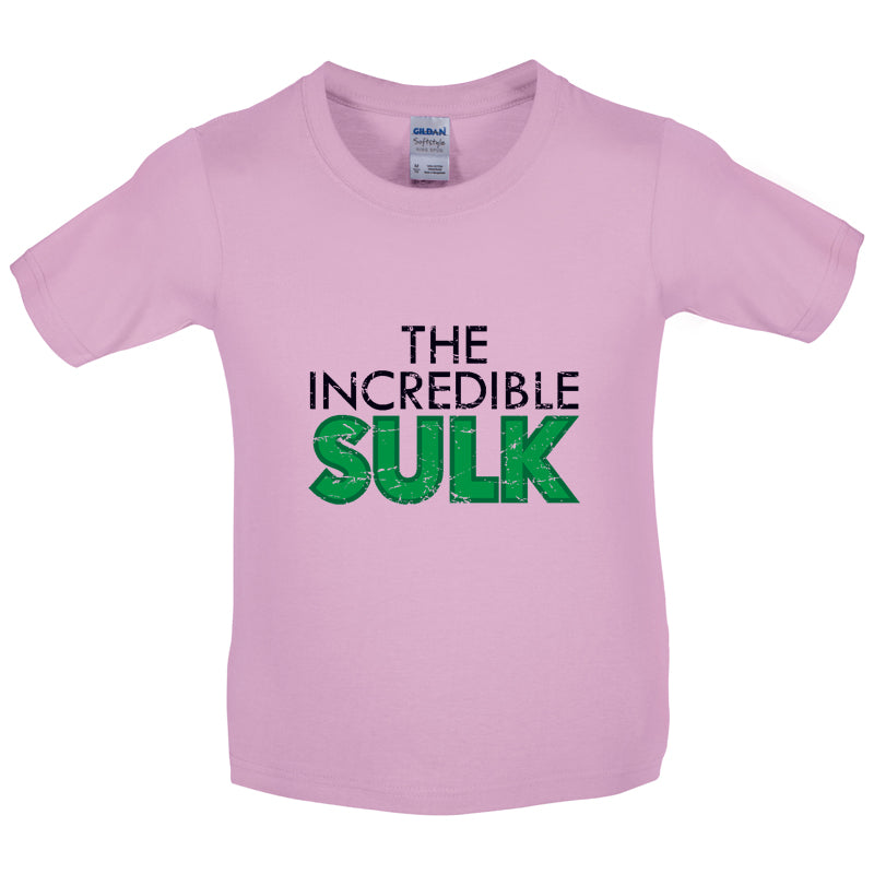 The Incredible Sulk Kids T Shirt