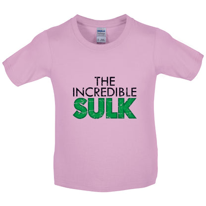 The Incredible Sulk Kids T Shirt