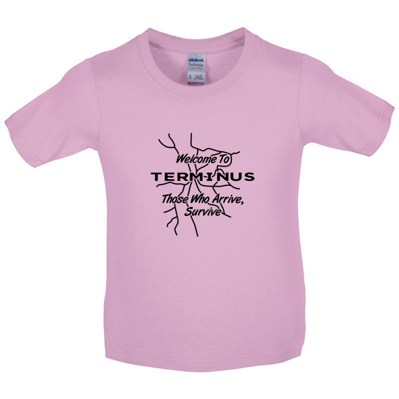 Welcome To Terminus Kids T Shirt