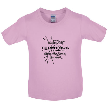 Welcome To Terminus Kids T Shirt