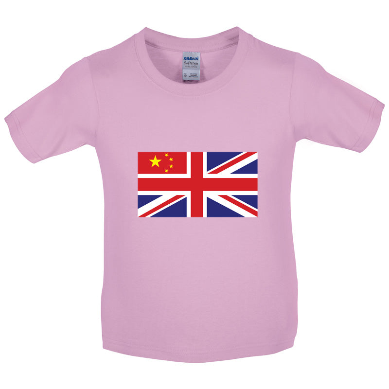 China Union Jack Flag Kids T Shirt