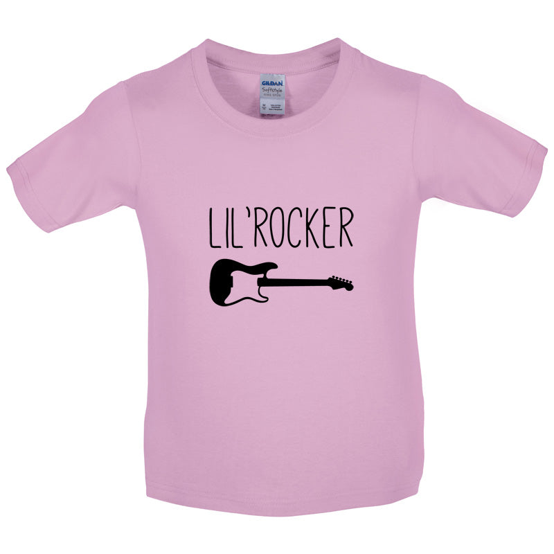 Lil Rocker (Guitar) Kids T Shirt