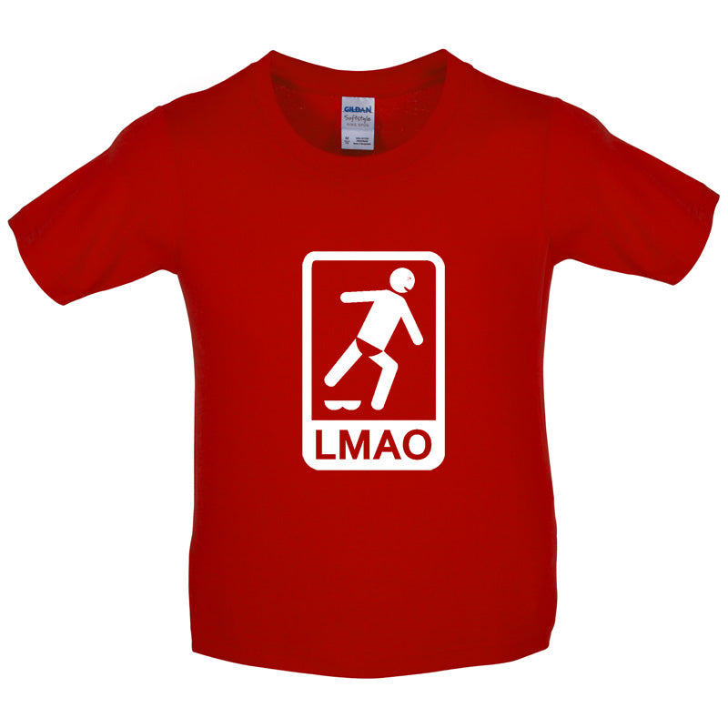 LMAO Sign Kids T Shirt