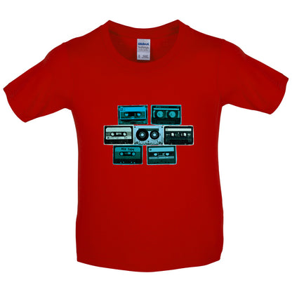 Cassette Tapes Kids T Shirt