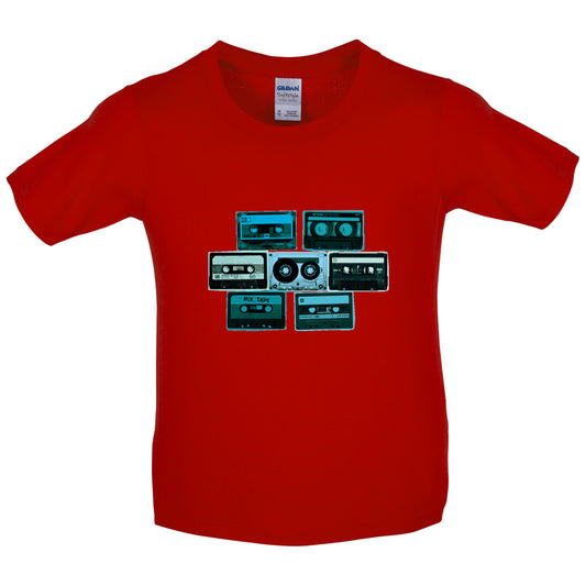 Cassette Tapes Kids T Shirt