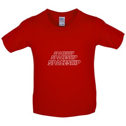 Spaceship Kids T Shirt