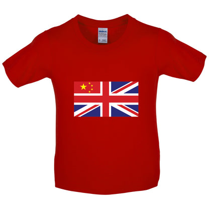 China Union Jack Flag Kids T Shirt