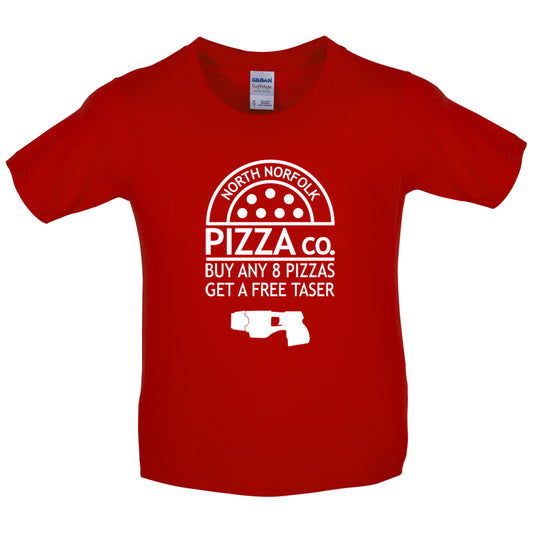 North Norfolk Pizza Co Kids T Shirt