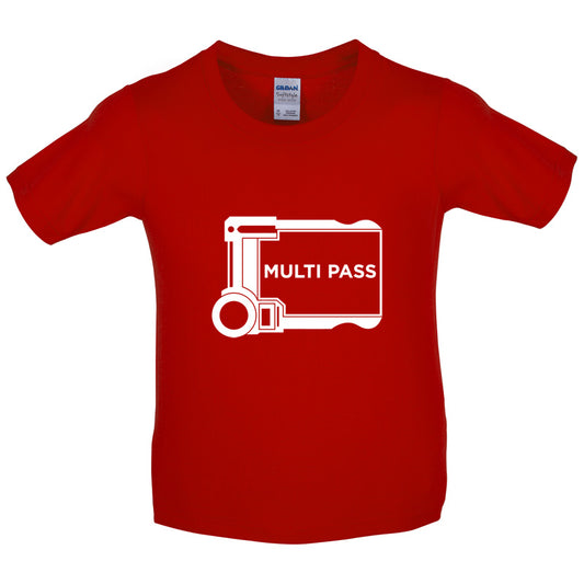 Multi Pass Kids T Shirt