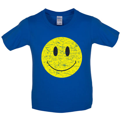 Smiley Rave Face Kids T Shirt