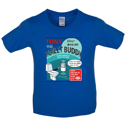 Tony the Talking Toilet Kids T Shirt