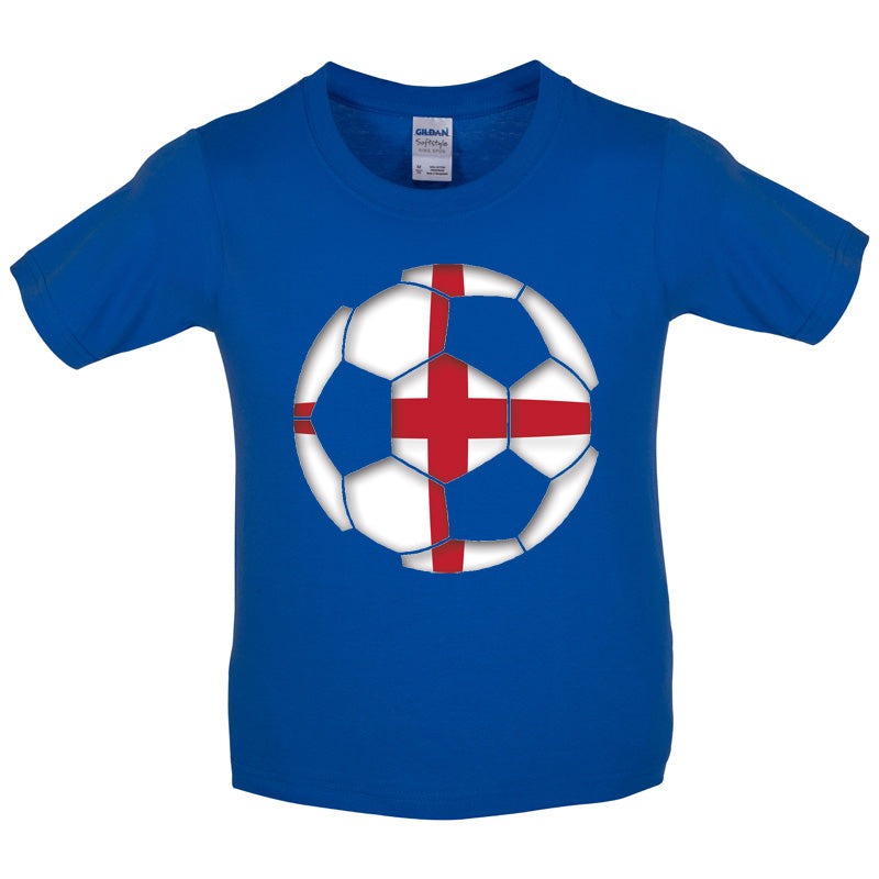 England St George Football Kids T Shirt