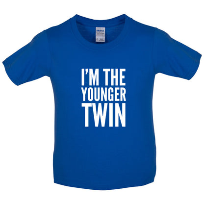 I'm The Younger Twin Kids T Shirt