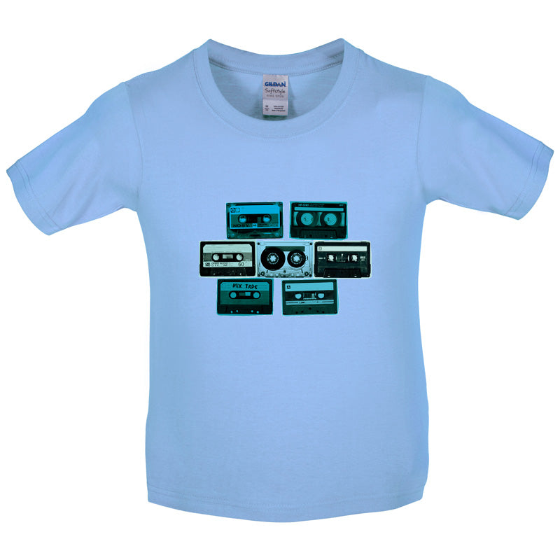 Cassette Tapes Kids T Shirt