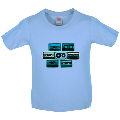 Cassette Tapes Kids T Shirt