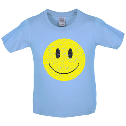 Smiley Rave Face Kids T Shirt