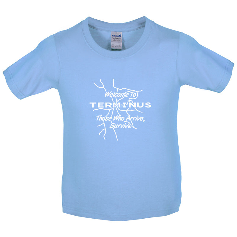 Welcome To Terminus Kids T Shirt