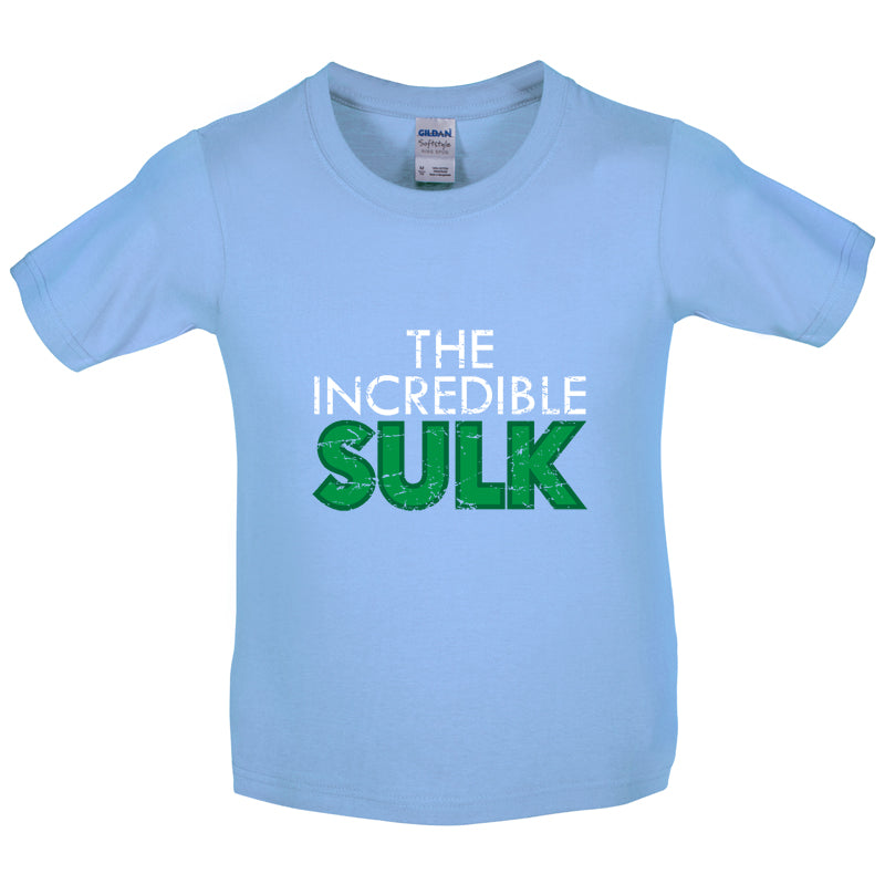 The Incredible Sulk Kids T Shirt