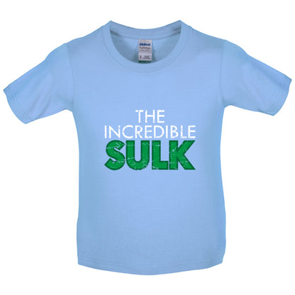 The Incredible Sulk Kids T Shirt