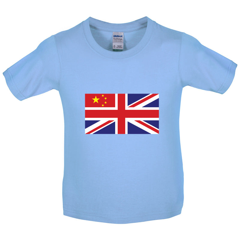 China Union Jack Flag Kids T Shirt