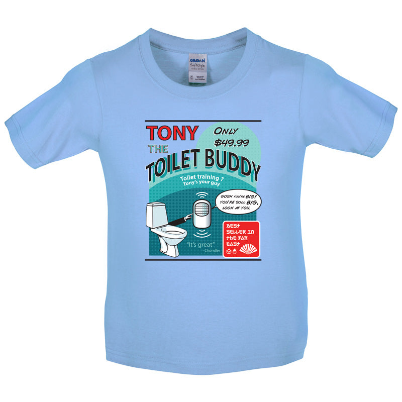 Tony the Talking Toilet Kids T Shirt