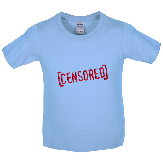 Censored Kids T Shirt