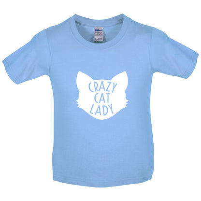 Crazy Cat Lady Kids T Shirt