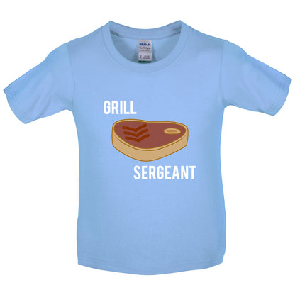 Grill Sergeant Kids T Shirt