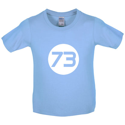 Sheldon 73  Kids T Shirt