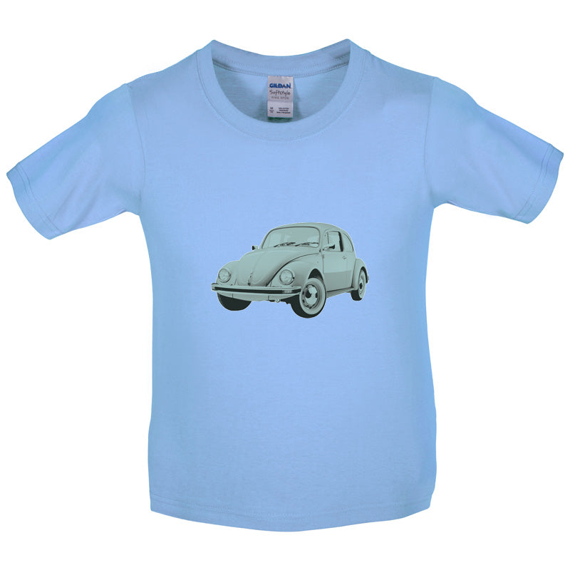 Beetle Colour Kids T Shirt