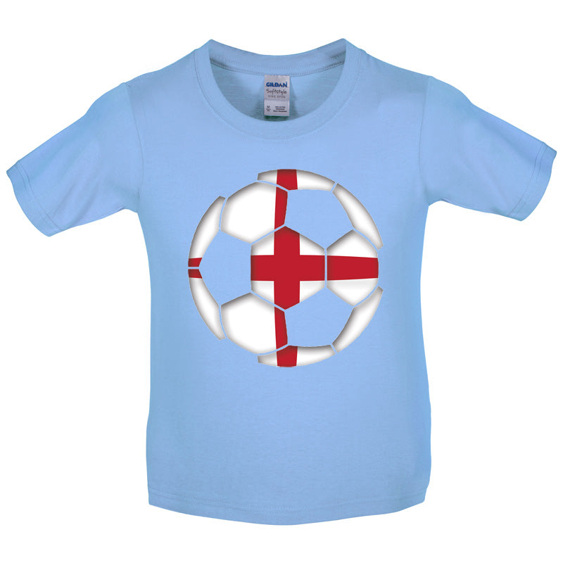 England St George Football Kids T Shirt