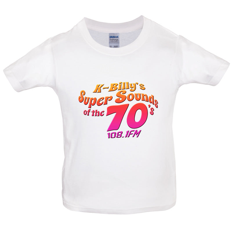 K-Billy's Super Sounds Of The 70's Kids T Shirt