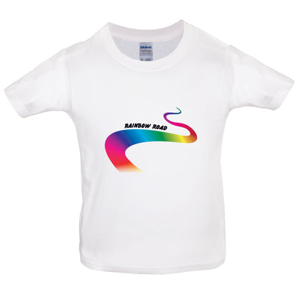 Rainbow Road Kids T Shirt