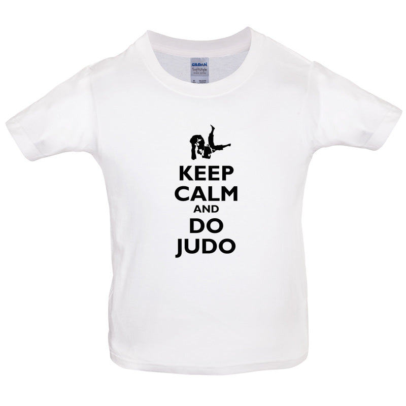 Keep Calm and Do Judo Kids T Shirt