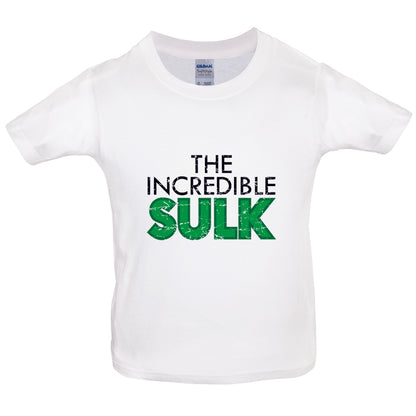 The Incredible Sulk Kids T Shirt